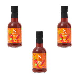 
                  
                    Aroma Olymp Bio Balsamico Creme mit Paprika & Chili 3er Bundle
                  
                