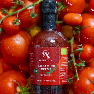 
                  
                    Aroma Olymp Bio Balsamico Creme mit Tomate 200 ml Moodfoto
                  
                