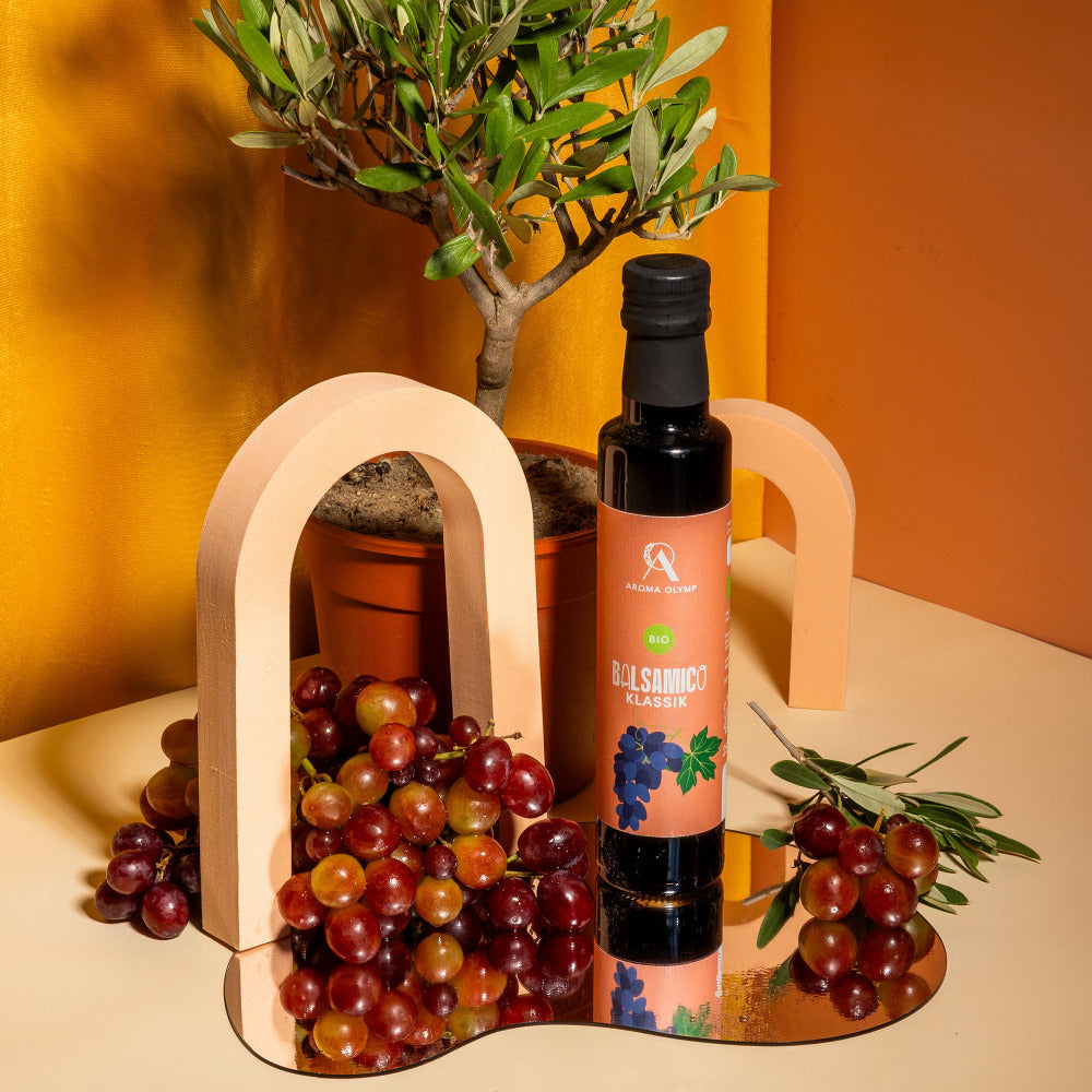 Aroma Olymp Bio Balsamico Klassik Moodfoto.