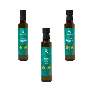 
                  
                    Aroma Olymp Bio Olivenöl nativ extra aus Kreta g. U. 250 ml im 3er Bundle als Freisteller
                  
                