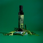 Aroma Olymp Bio Olivenöl mit Rosmarin als Moodfoto.