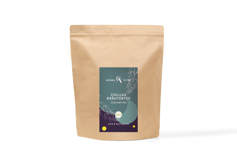 Aroma Olymp Bio Tee Chillax Kräutertee 170 g im Doypack