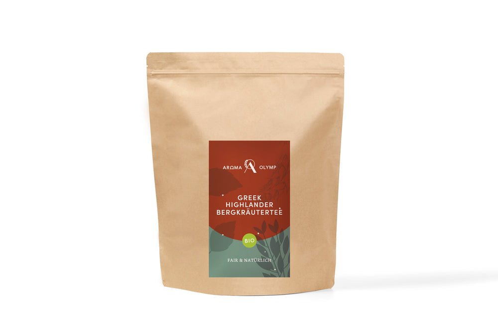 
                  
                    Aroma Olymp Bio Tee Greek Highlander Bergkräutertee 170 g im Doypack
                  
                