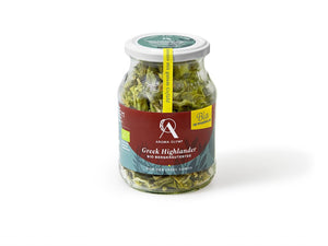 
                  
                    Aroma Olymp Bio Kräuterteemischung „Greek Highlander“ 35 g im Mehrwegpfandglas 
                  
                